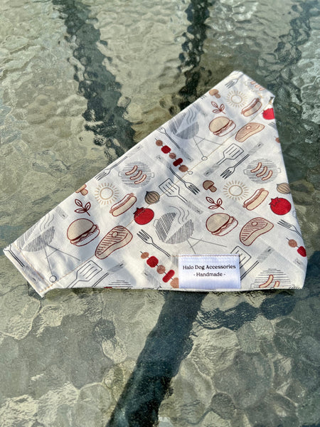 bbq dog bandana