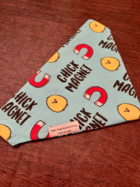 chick magnet dog bandana