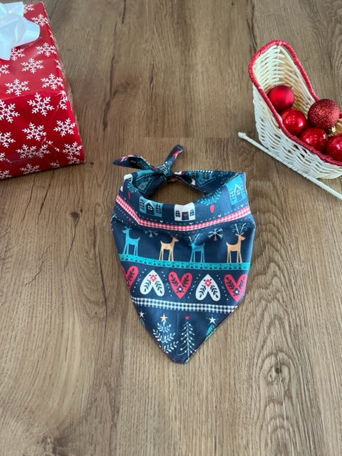 Nordic Christmas Dog Bandana