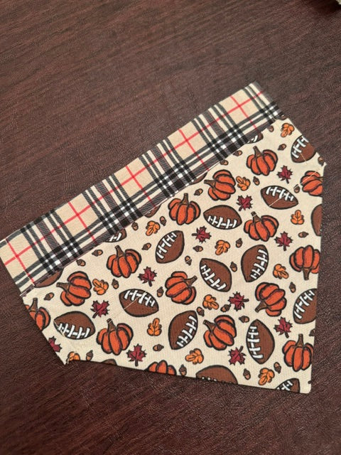 Reversible Game Day Dog Bandana
