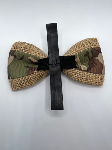 Camouflage Dog Bow Tie