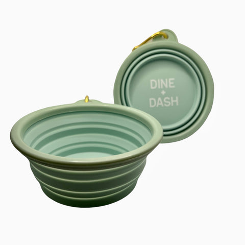 Dine & Dash Collapsible Dog Bowl