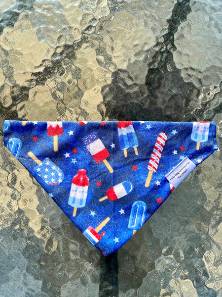 Patriot Popsicles Dog Bandana