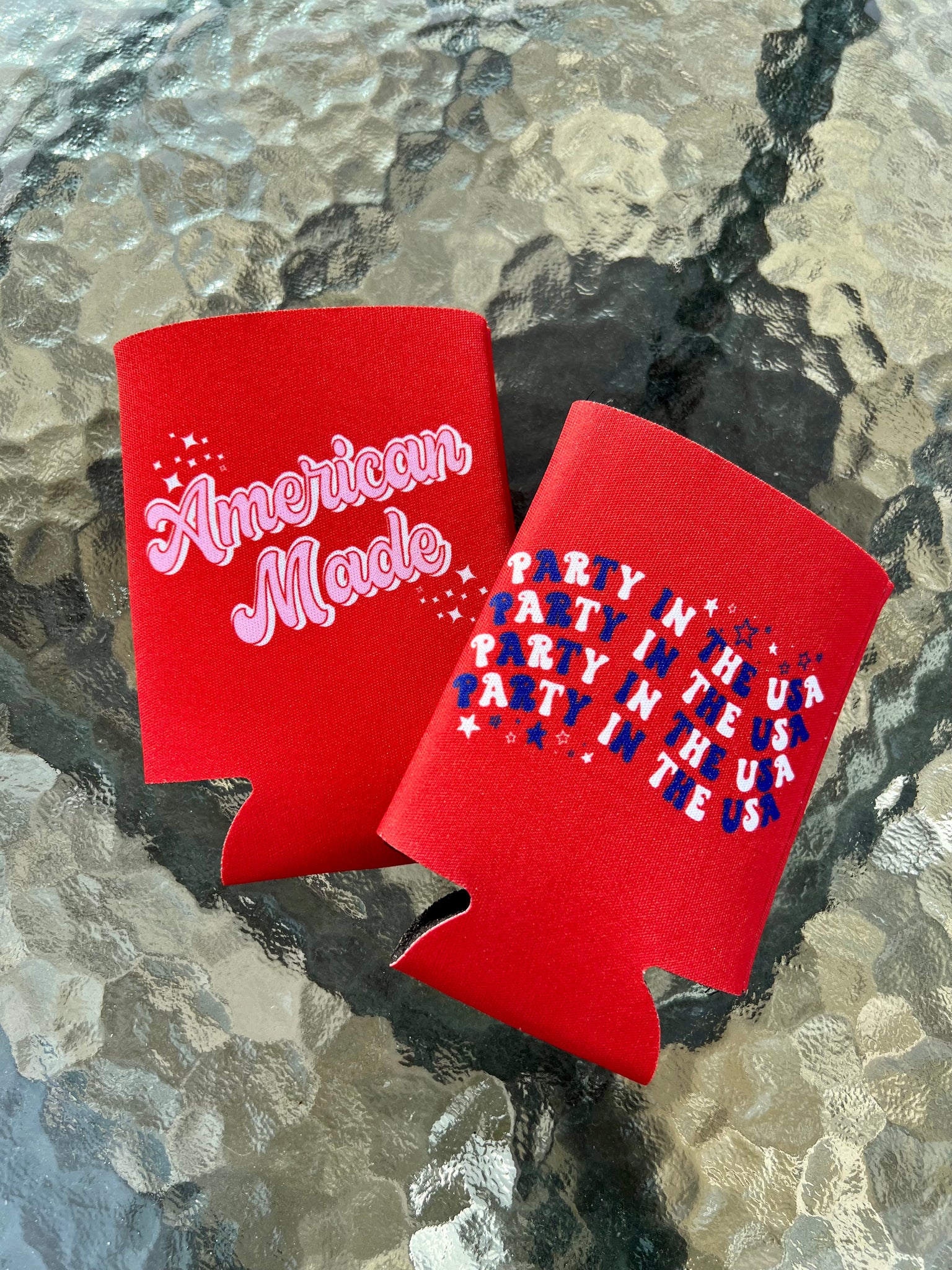 American Made Can Koozie