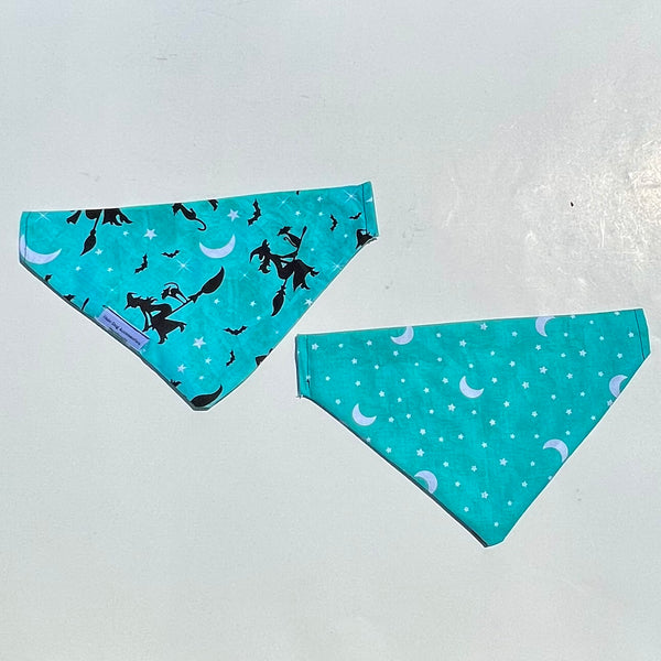 Reversible Bewitched Dog Bandana