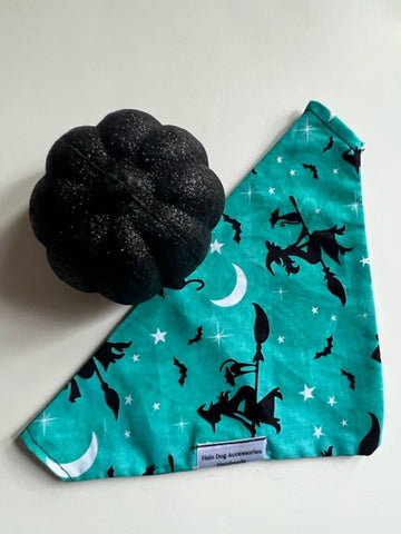 Reversible Bewitched Dog Bandana