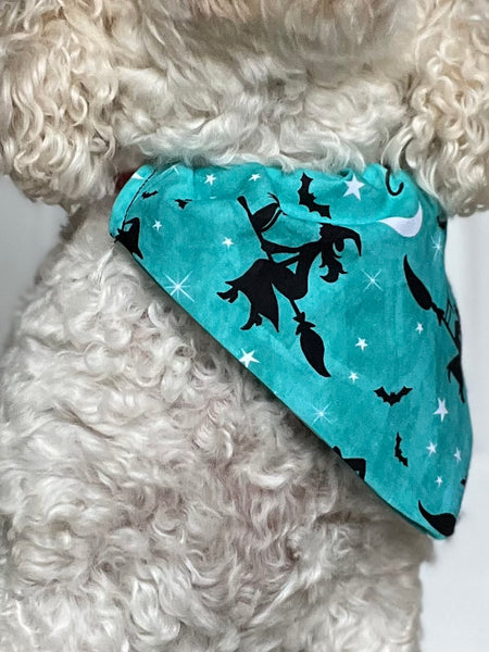 Reversible Bewitched Dog Bandana