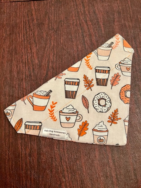 Pumpkin Spice Dog Bandana