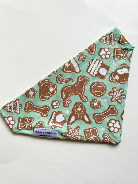 Santa's Cookies Dog Bandana