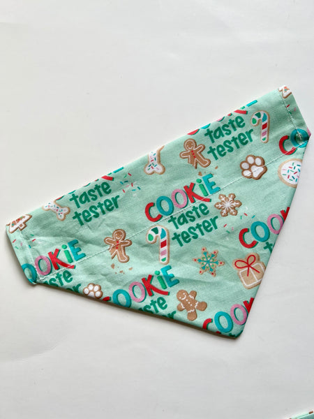 Santa's Cookies Dog Bandana