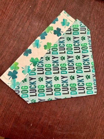 Reversible Lucky Dog Bandana