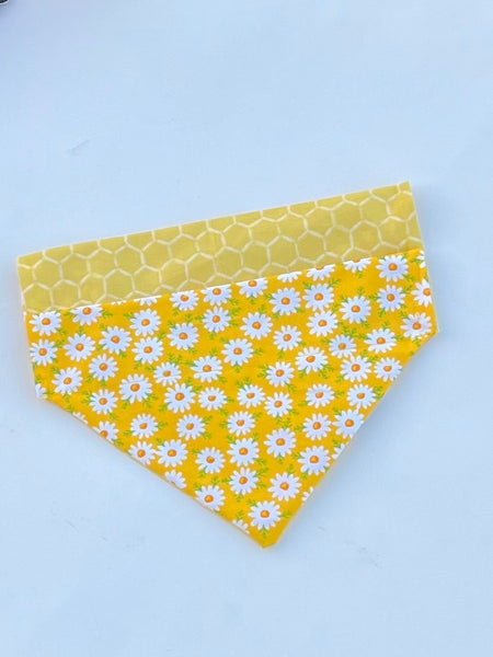 Yellow Daisies Dog Bandana